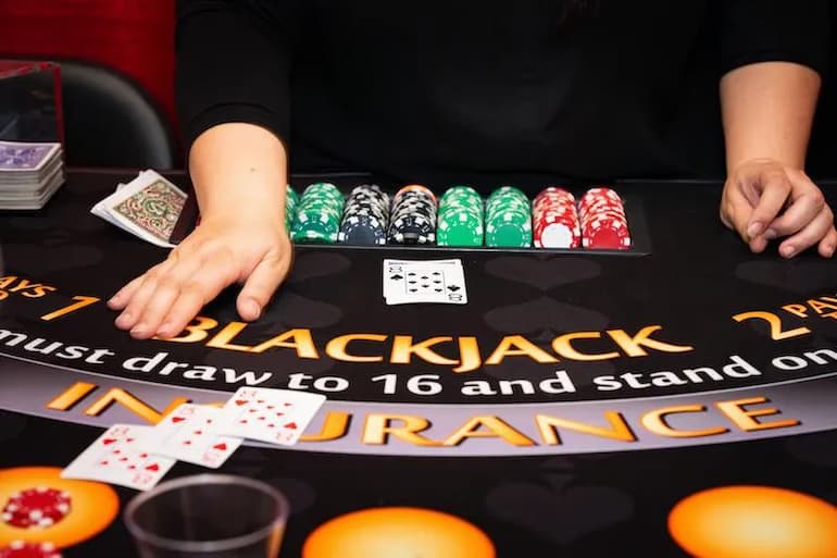 Il tavolo di blackjack di 888casino