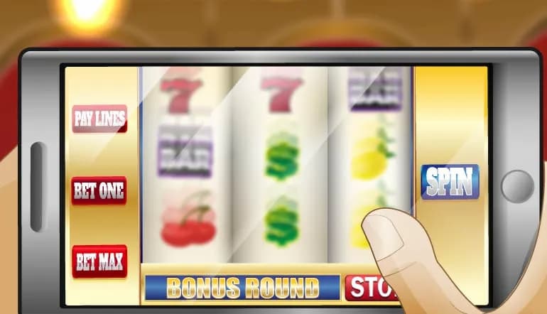 Una slot sul mobile