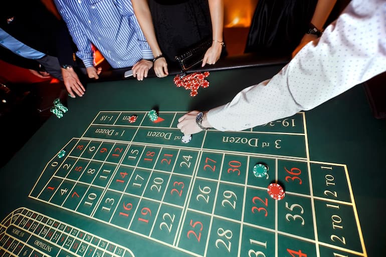 Il tappeto della roulette