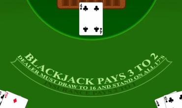 Giocare contro il 4 del Blackjack