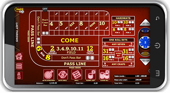 craps on mobile